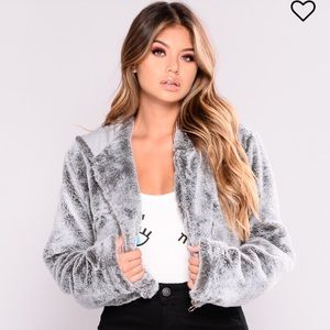 Fashion Nova Evie Fur Hoodie